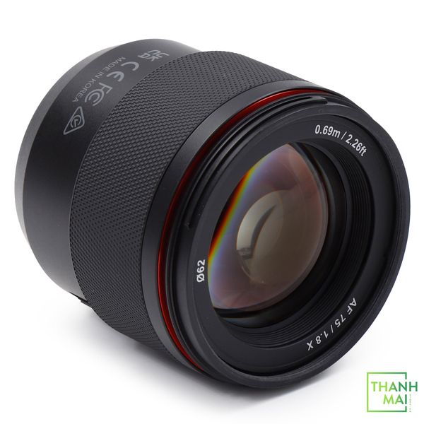 Ống kính Samyang 75mm F1.8 For Fujifilm X-mount