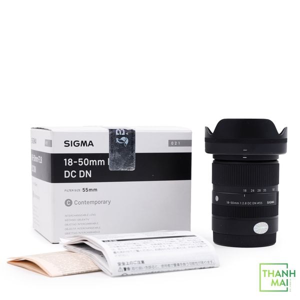 Ống Kính Sigma 18-50mm f/2.8 DC DN (C) For Sony E-Mount