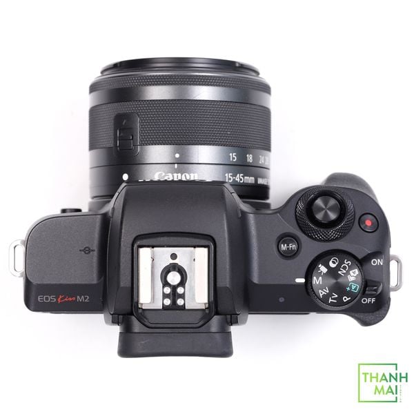 Máy ảnh Canon EOS Kiss M2 Kit EF-M 15-45mm F/3.5-6.3 IS STM ( M50 Mark II )