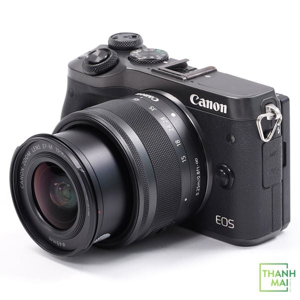 Máy ảnh Canon EOS M6 kit 15-45mm F/3.5-6.3 IS STM
