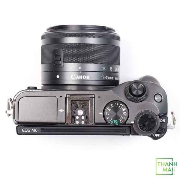 Máy ảnh Canon EOS M6 kit 15-45mm F/3.5-6.3 IS STM