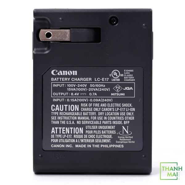 Sạc zin chính hãng Canon LC-E17