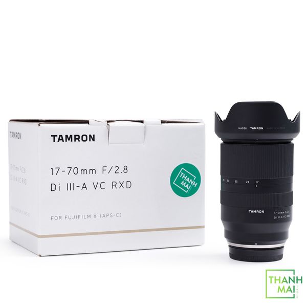 Ống kính Tamron 17-70mm f/2.8 Di III-A VC RXD for FUJIFILM X-mount