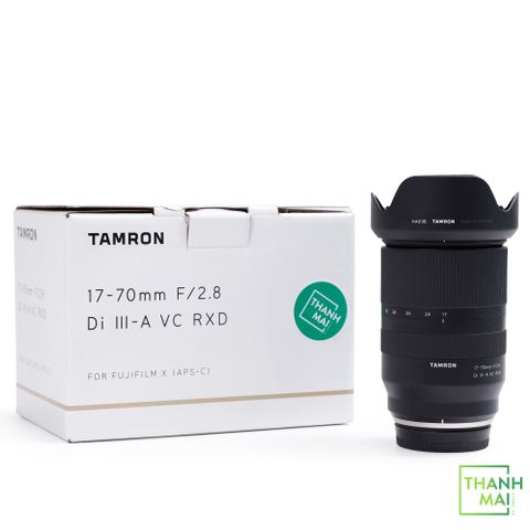 Ống kính Tamron 17-70mm f/2.8 Di III-A VC RXD for FUJIFILM X-mount