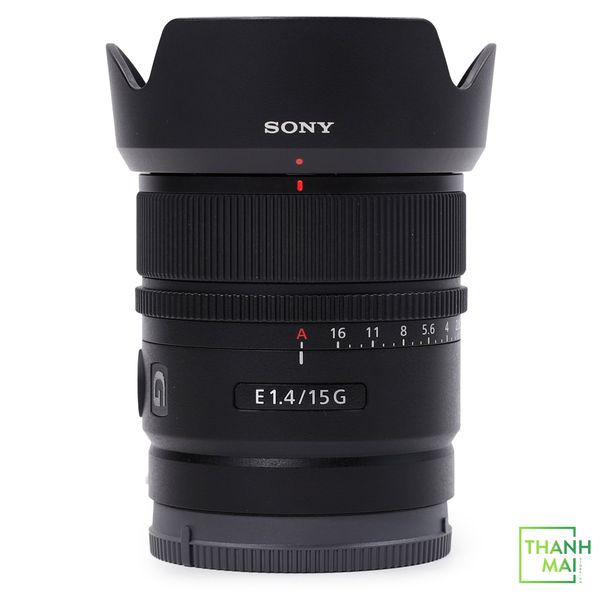 Ống kính Sony E 15mm f/1.4 G
