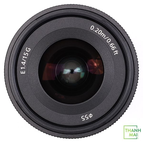 Ống kính Sony E 15mm f/1.4 G