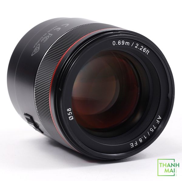 Ống kính Samyang 75mm F1.8 For Sony Full frame