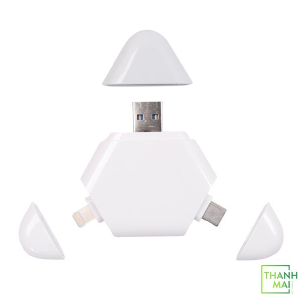 Đầu đọc thẻ đa năng 3 in 1 Memory Card Reader