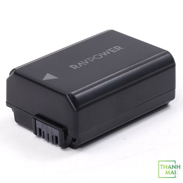 Bộ sạc đôi và 2 pin RAVPOWER RP-PB056 ( Sony NP-FW50 ) | Chính Hãng