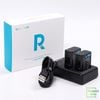 Bộ sạc đôi và 2 pin RAVPOWER RP-PB056 ( Sony NP-FW50 ) | Chính Hãng