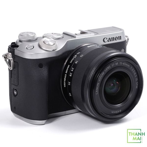 Máy ảnh Canon EOS M6 kit 15-45mm F/3.5-6.3 IS STM