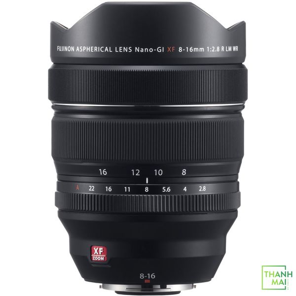 Ống kính Fujifilm XF 8-16mm f/2.8 R LM WR | Chính hãng