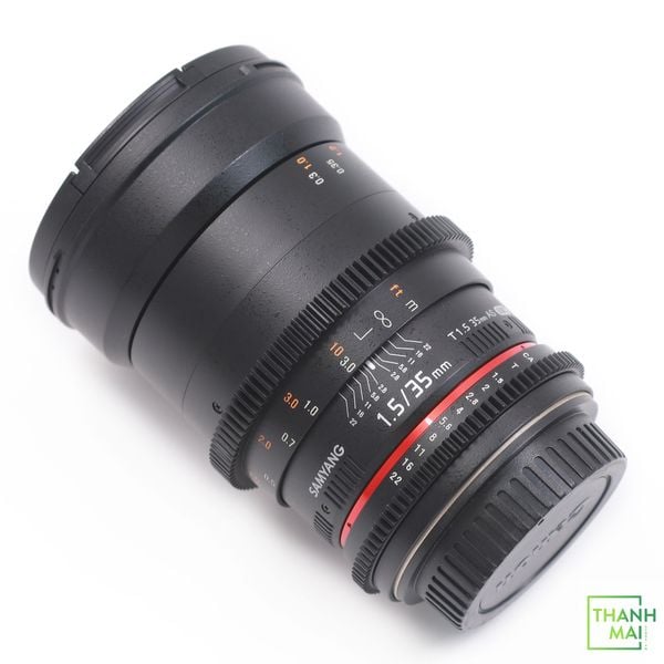 Ống kính Samyang 35mm T1.5 VDSLR II For Canon