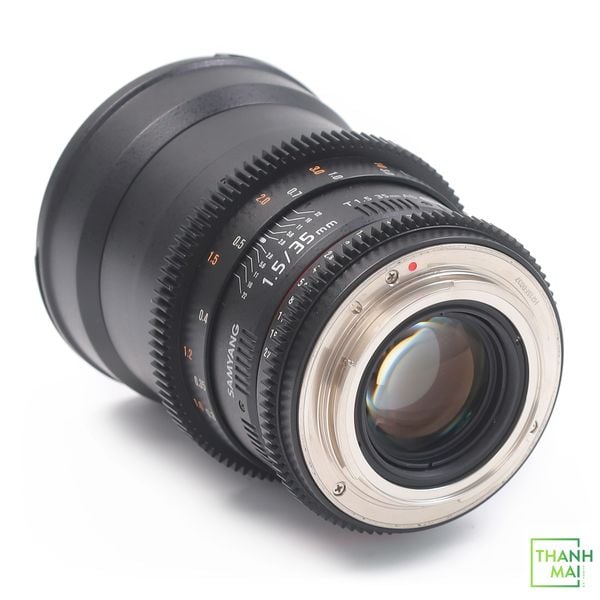 Ống kính Samyang 35mm T1.5 VDSLR II For Canon