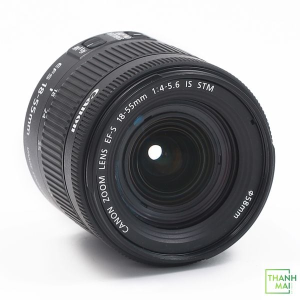Ống Kính Canon EF-S 18-55mm F/4-5.6 IS STM