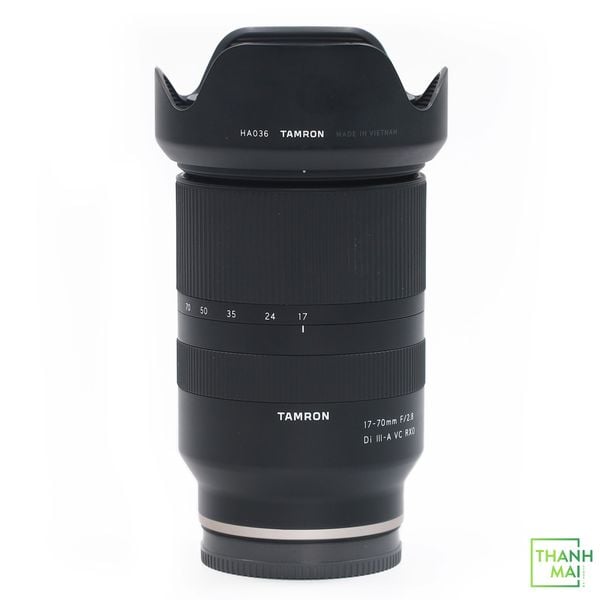 Ống kính Tamron 17-70mm f/2.8 Di III-A VC RXD for Sony E | Chính Hãng