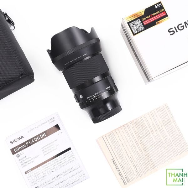 Ống kính Sigma 50mm F/1.4 DG DN Art for Sony E