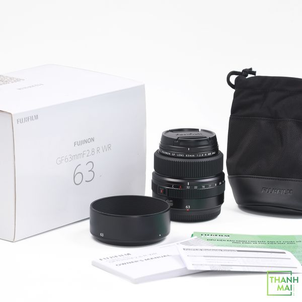 Ống kính Fujifilm GF 63mm f2.8 R WR