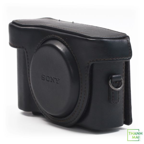 Bao da máy ảnh Chính Hãng Sony Dành cho Sony DSC-HX50 HX60 HX30 HX90 WX500 ( Black )
