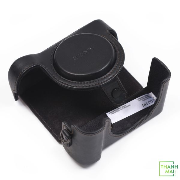 Bao da máy ảnh Chính Hãng Sony Dành cho Sony DSC-HX50 HX60 HX30 HX90 WX500 ( Black )