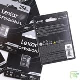 Thẻ nhớ Lexar 256GB Professional 1066x SDXC UHS-I, U3, V30, RW up to 160/120 MB/s | LSD1066256G-BNNNU