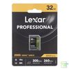 Thẻ nhớ SD 32GB Lexar Professional 2000x UHS-II V90 300/260 MBs (LSD200032G-BNNNU)