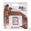 Thẻ nhớ SD Kingston Canvas React Plus V90 300Mbs/260Mbs UHS II ( SDR2/ 256GB )