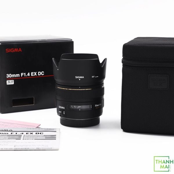 Ống kính Sigma 30mm f/1.4 EX DC HSM For Canon EF-S | ( Non Art )