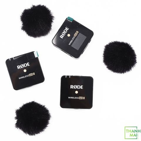 Microphone Không Dây Rode Wireless Go II 2 x Transmitter