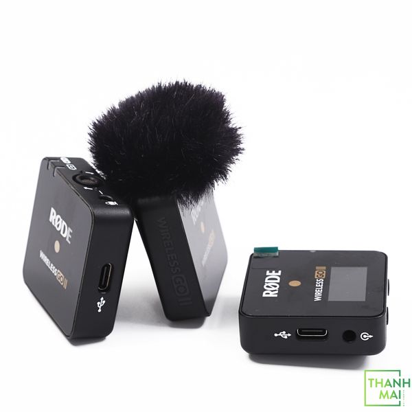 Microphone Không Dây Rode Wireless Go II 2 x Transmitter
