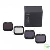 TELESIN 4-Pack Lens Filter CPL ND8 ND16 ND32 Compatible for GoPro Hero 12 Hero 11 Hero 10 Hero 9 Black