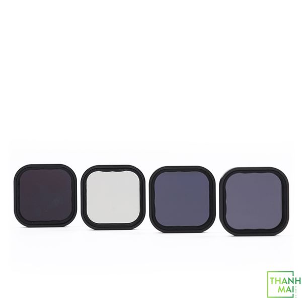 TELESIN 4-Pack Lens Filter CPL ND8 ND16 ND32 Compatible for GoPro Hero 12 Hero 11 Hero 10 Hero 9 Black