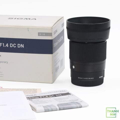 Ống Kính Sigma 30mm F1.4 DC DN For Sony E