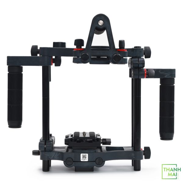 Power DSLR Camera Cage for DSLR DSLM Cameras Only. Adjustable Handles & 15mm Rod Adapter. Tripod Compatible. Comes with Quick-Release Plate (FC-CTH)