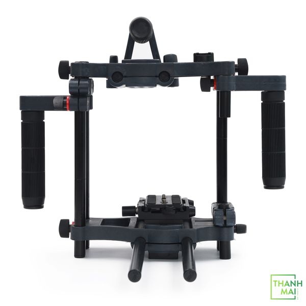 Power DSLR Camera Cage for DSLR DSLM Cameras Only. Adjustable Handles & 15mm Rod Adapter. Tripod Compatible. Comes with Quick-Release Plate (FC-CTH)