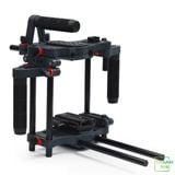 Power DSLR Camera Cage for DSLR DSLM Cameras Only. Adjustable Handles & 15mm Rod Adapter. Tripod Compatible. Comes with Quick-Release Plate (FC-CTH)