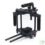 Power DSLR Camera Cage for DSLR DSLM Cameras Only. Adjustable Handles & 15mm Rod Adapter. Tripod Compatible. Comes with Quick-Release Plate (FC-CTH)