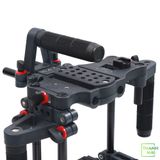 Power DSLR Camera Cage for DSLR DSLM Cameras Only. Adjustable Handles & 15mm Rod Adapter. Tripod Compatible. Comes with Quick-Release Plate (FC-CTH)