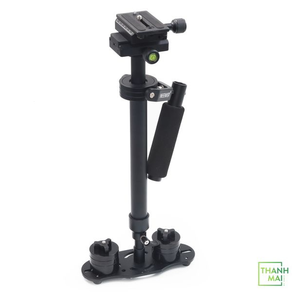 Neewer Aluminium Alloy Hand-held Stabilizer, 60 cm with Quick-Release Plate, 1/4-Inch Screw, for Canon, Nikon, Sony and DSLR Camcorders, Max 3 Kg