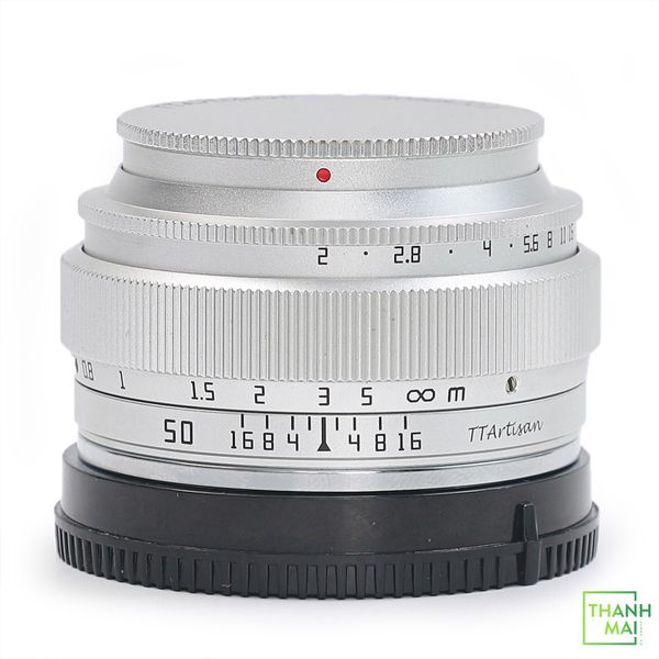 Ống kính Ttartisan 50mm f/2 for Sony E Mount ( Silver )