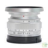 Ống kính Ttartisan 50mm f/2 for Sony E Mount ( Silver )
