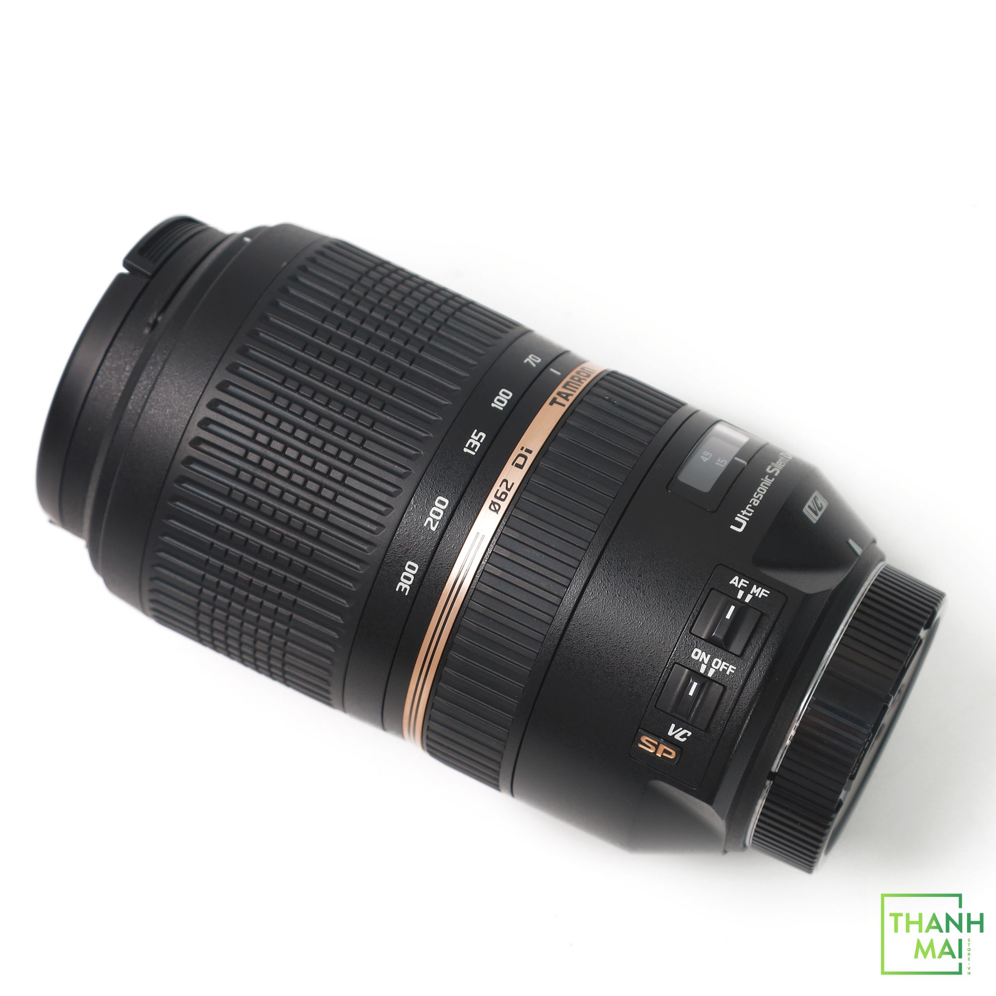 Ống kính Tamron SP AF 70-300mm F4-5.6 Di VC USD For Canon / Nikon