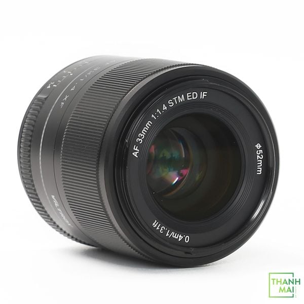 Ống kính Viltrox AF 33mm f/1.4 STM ED IF For Fujifilm X