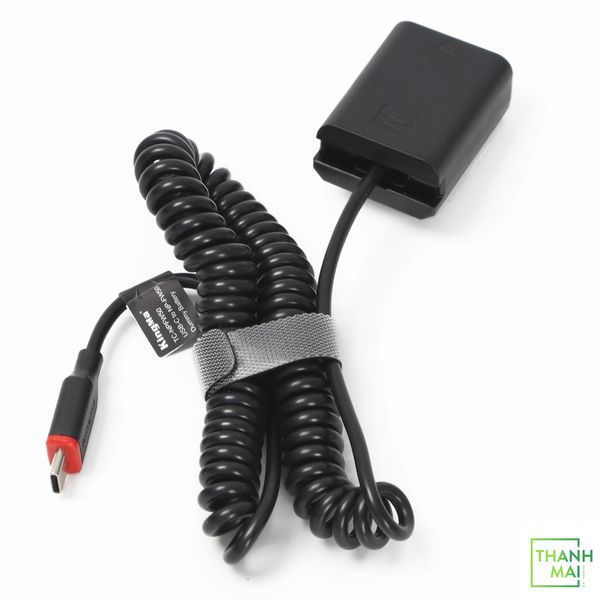 Pin ảo Dummy Kingma NP-FW50 Type C | New, chính Hãng