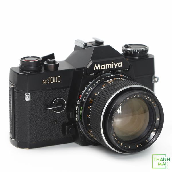 Máy ảnh Film Mamiya NC1000 kèm ống Kính Mamiya Sekor 50mm F/1.4