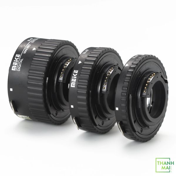 Meike Auto Focus Macro Extension Tube Set Metal Mount 12mm 20mm 36mm for Nikon AF AF-S DX FX SLR Cameras