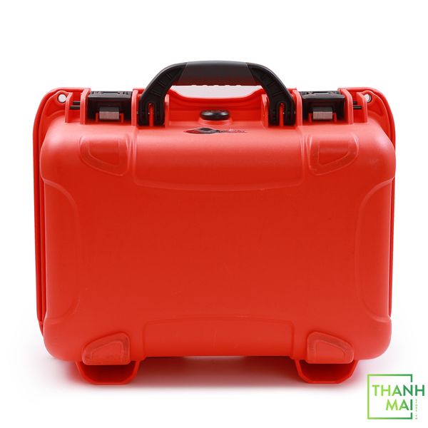 Nanuk 918 Waterproof Hard Case with Custom Foam Insert for 6 Lenses - Orange