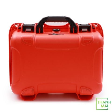 Nanuk 918 Waterproof Hard Case with Custom Foam Insert for 6 Lenses - Orange