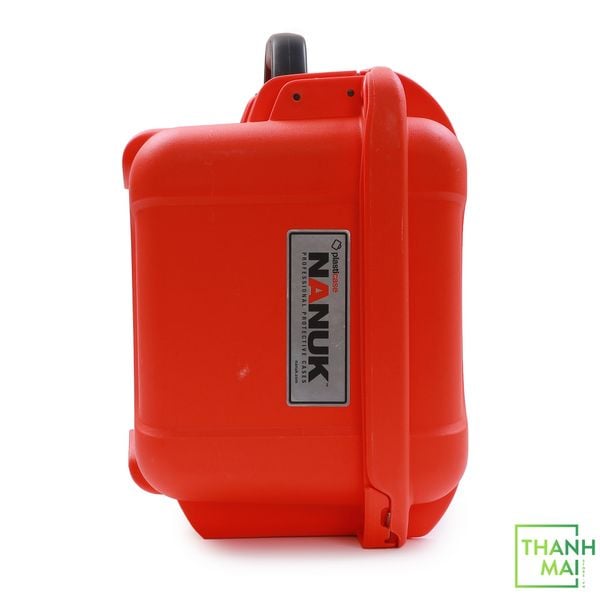 Nanuk 918 Waterproof Hard Case with Custom Foam Insert for 6 Lenses - Orange