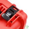 Nanuk 918 Waterproof Hard Case with Custom Foam Insert for 6 Lenses - Orange